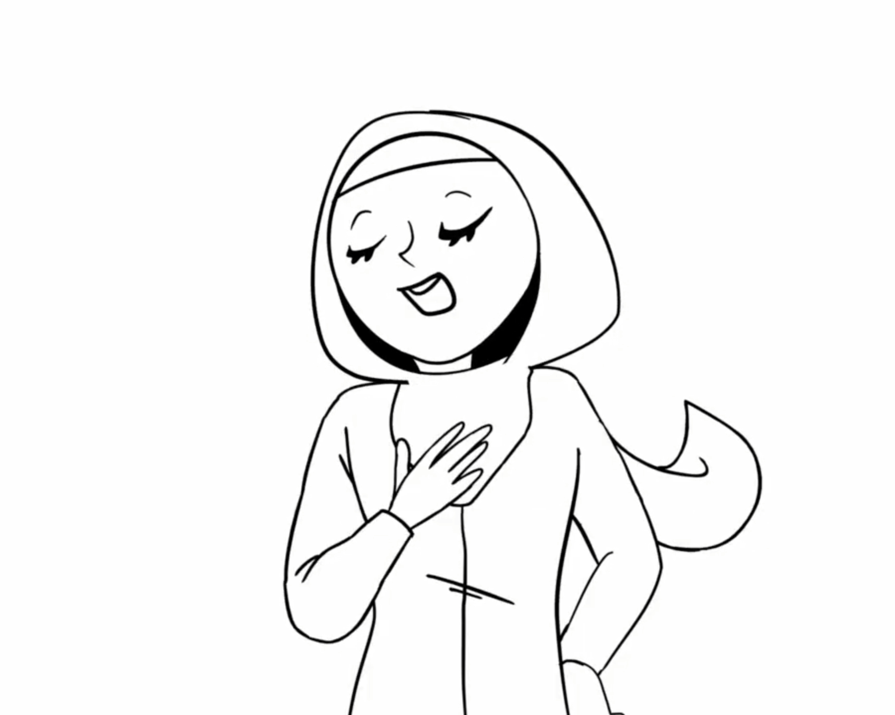 Lipsync acting animation